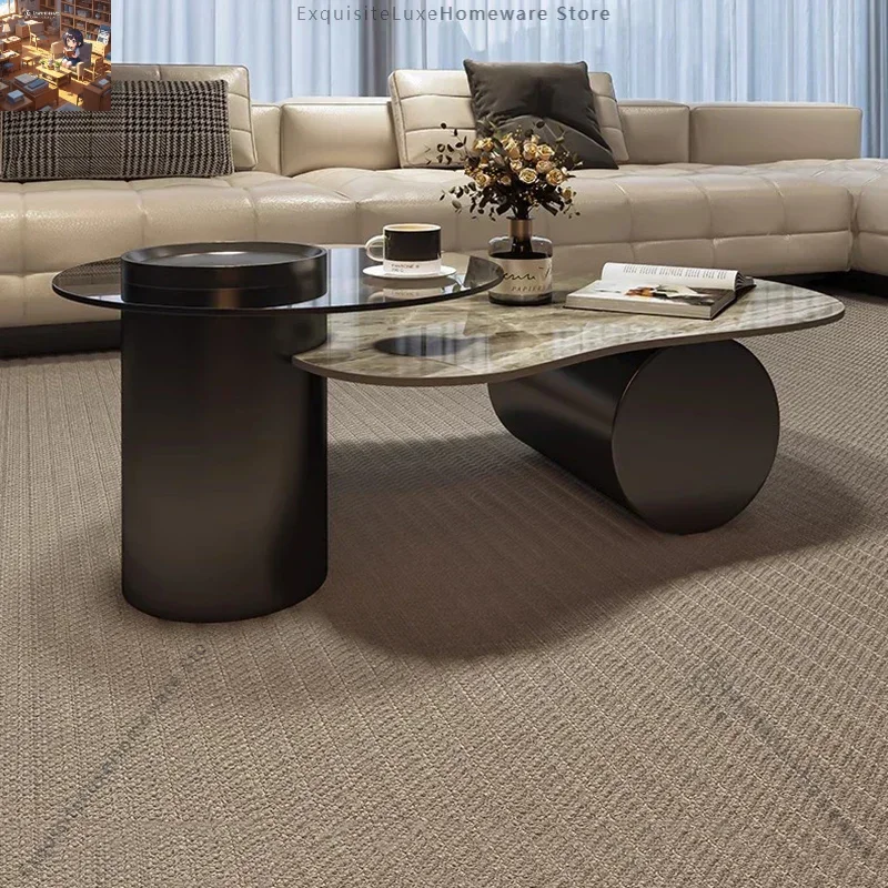 

Итальянский минималистичный журнальный столик, экономящий пространство, стоячий дизайнерский современный эстетический приставной столик, скандинавская мебель для дома Kaffee Tische