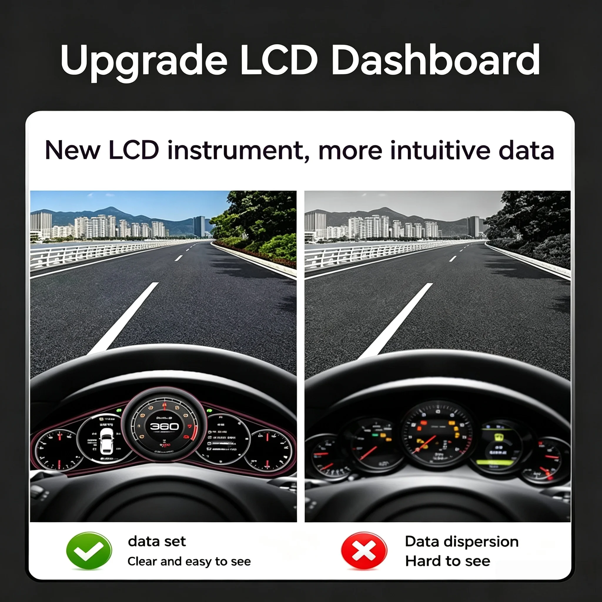 2026 Latest Original Car Digital Cluster Instrument For Porsche Cayenne Panamera Macan 718 2010-2017 LCD Speed Meter Dashboard