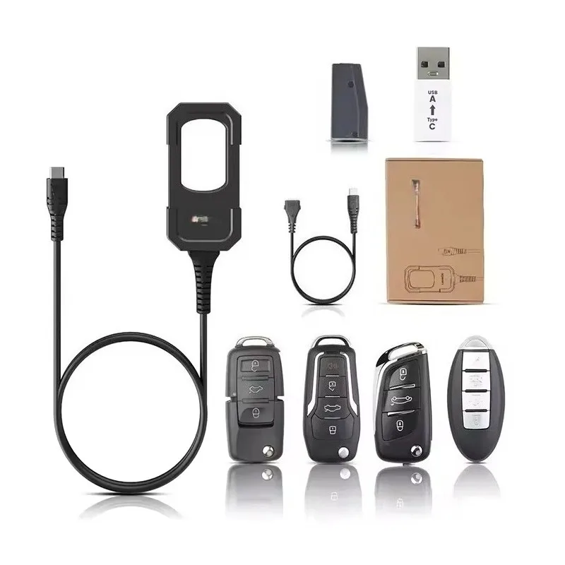 X431 Key Programmer Remote Maker with Super Chip and 4 Sets of Smart Keys Work with IMMO Elite/IMMO PLUS/IMMO PAD