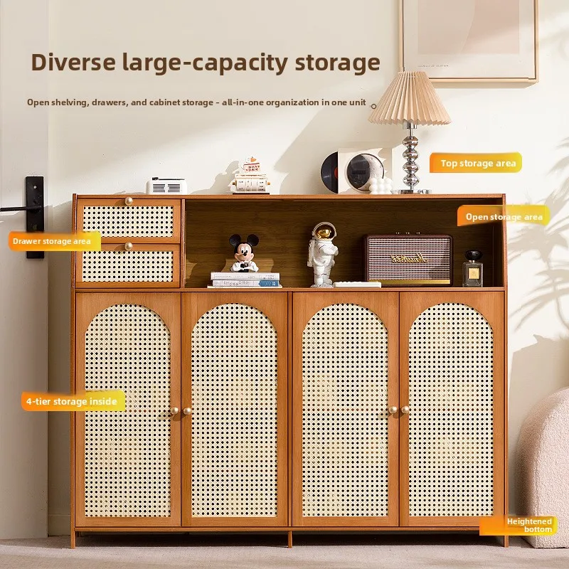 

Многофункциональный шкаф для обуви из массива дерева с сетчатой вентиляционной решеткой, для дома, для прихожей, напрямую от производителя.