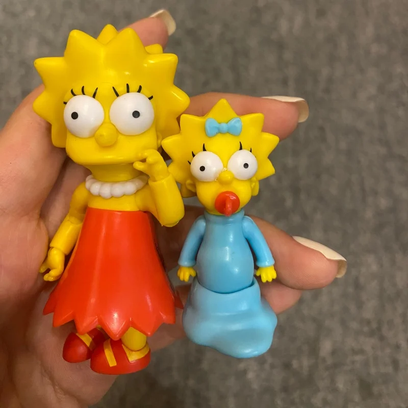 Figuras de Acción de la Serie Los Simpson, Homer, Bart, Maggie, Decoración de Escritorio, Estatuas Coleccionables de Dibujos Animados