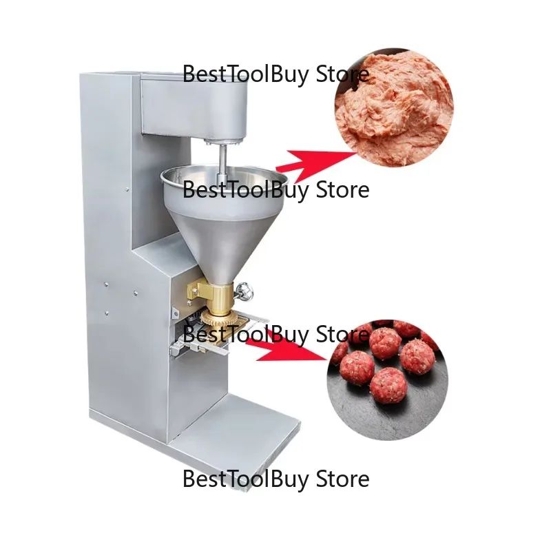 

Automatic Meatball Fishball Falafel Balls Production Line with Motor Stainless Steel Construction