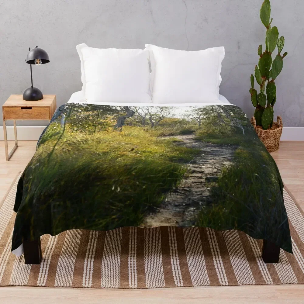 

Bush walk Throw Blanket Elegant Warm Throw Blanket for Hotel Home