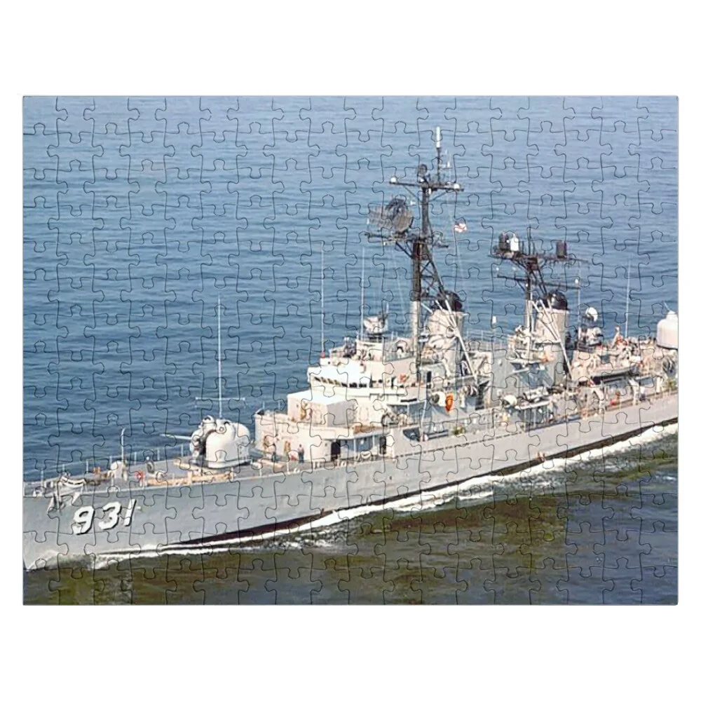 

USS FORREST SHERMAN (DD-931), Магазин корабля, головоломка, персонализированные подарки для детей, деревянный пазл