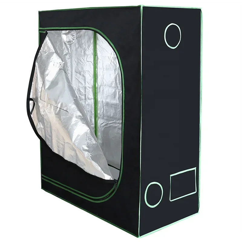 120X120X200 Carpa Cultivo Grow Tent Complete Kit Hydro Highly Reflective Fabric1680D Mylar 3X3 Grow Tent for Indoor Plant