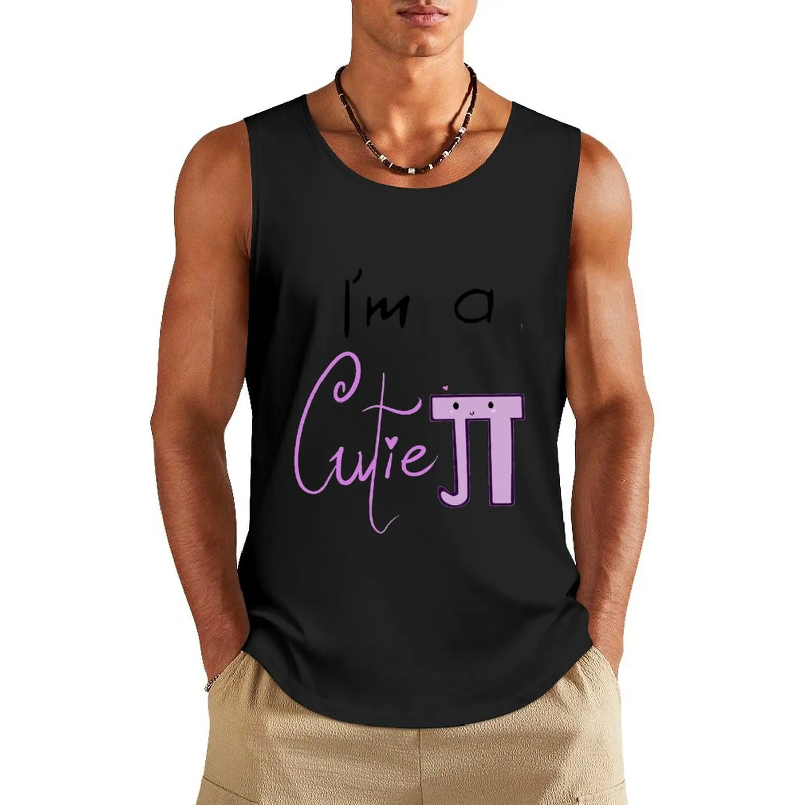 

Cutie Pie! Tank Top sexy clothes men Sportswear for men gym Men's t-shirts