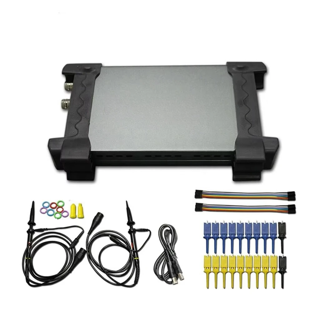 Hantek 6022BL PC Digital Portable Oscilloscope Based USB + Logic Analyzer 16 CHs