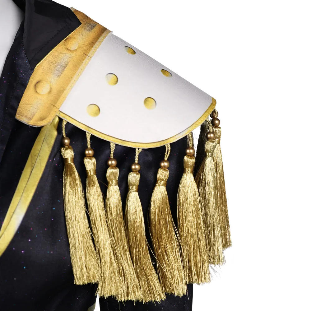 أزياء ميرا كيبوب فانتازيا شيطان التأثيرية للنساء البالغات شيطان الزي مع معطف سترة التنانير حزام بدلة حفلات الهالوين كرنفال