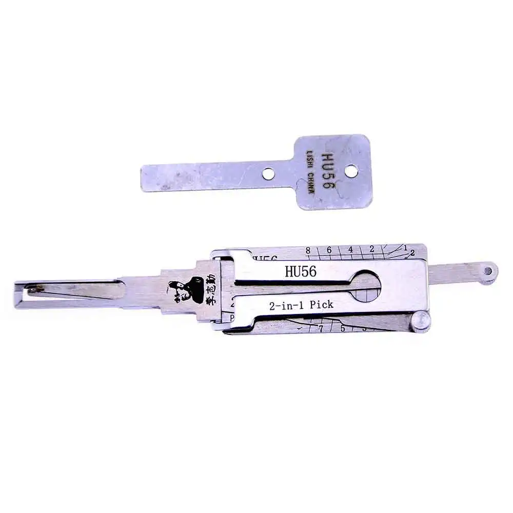 Lishi HU56 2 in 1 Lock Pick Tool Decoder Original Locksmith Equipment