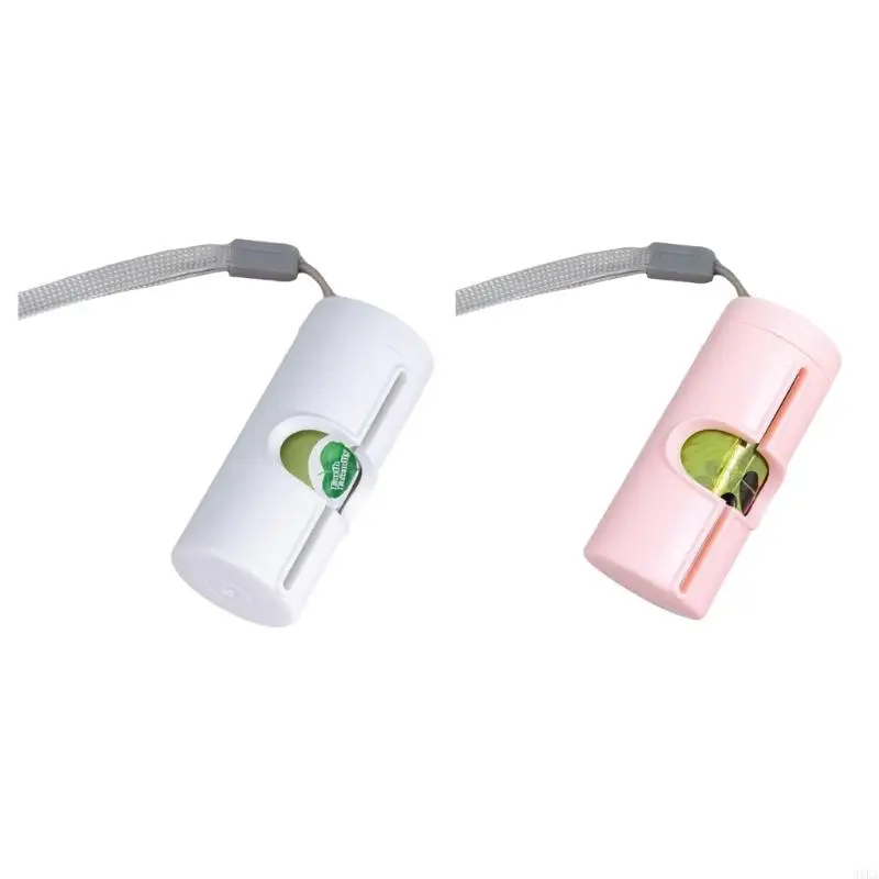 

31KA Dog Poop Bag Dispenser Dog Waste Bags Holder Storage Bag Outdoor Walking Garbage Bag for Carriers Supplies