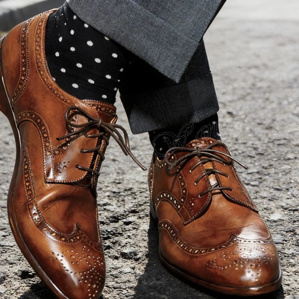 

Мужские туфли-оксфорды на квадратном каблуке с круглым носком, зеленые с коричневым, с перекрестной шнуровкой, без застежек, на высоком каблуке, для мальчиков, Zapatos Para Hombres