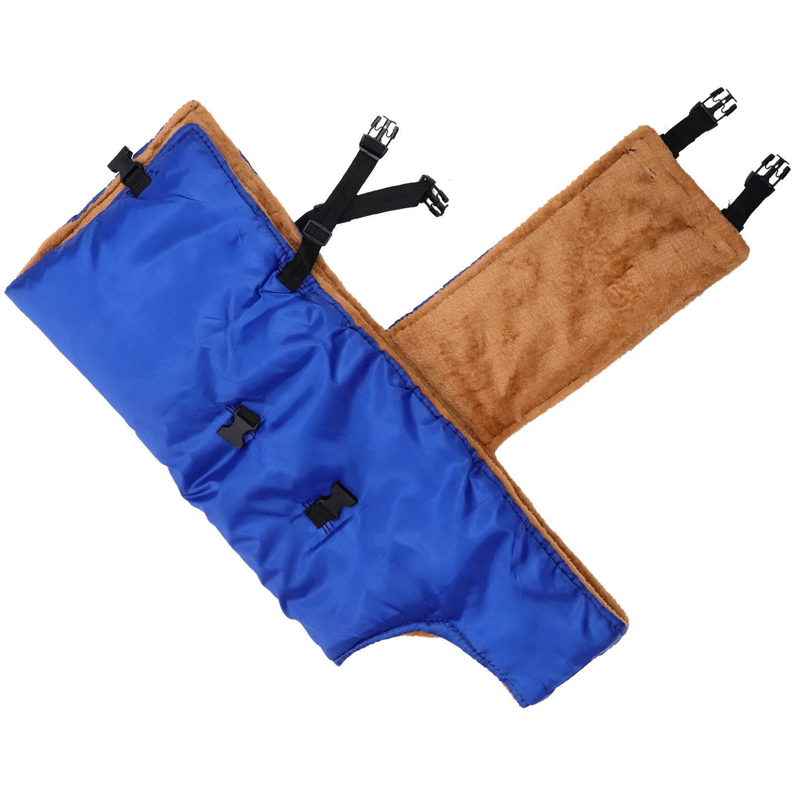 Colete de panturrilha roupas quentes casacos de cabra para cobertores de inverno protetor de tempo frio sherpa velo impermeável engrossar feminino