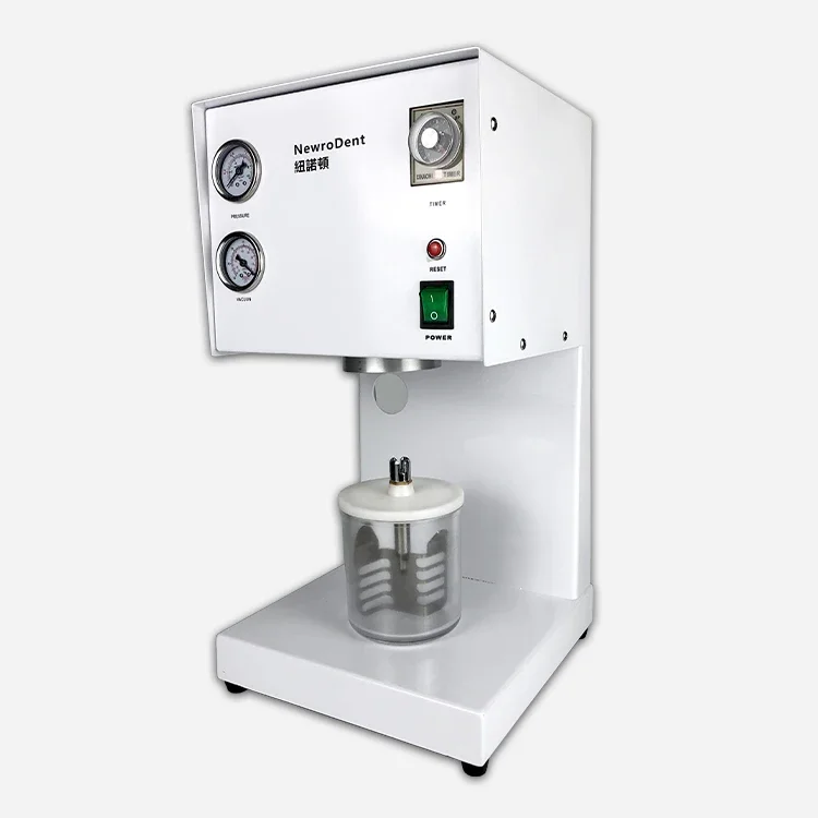 Impression Material Vacuum Mixer Dental Plaster Vacuum Embedding Machine Embedding Material Mixer