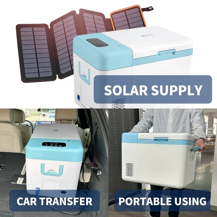 Efficient Portable Ultra-Low Temperature Cold Chain Box Free Piston Refrigeration minus 120 Degrees Celsius