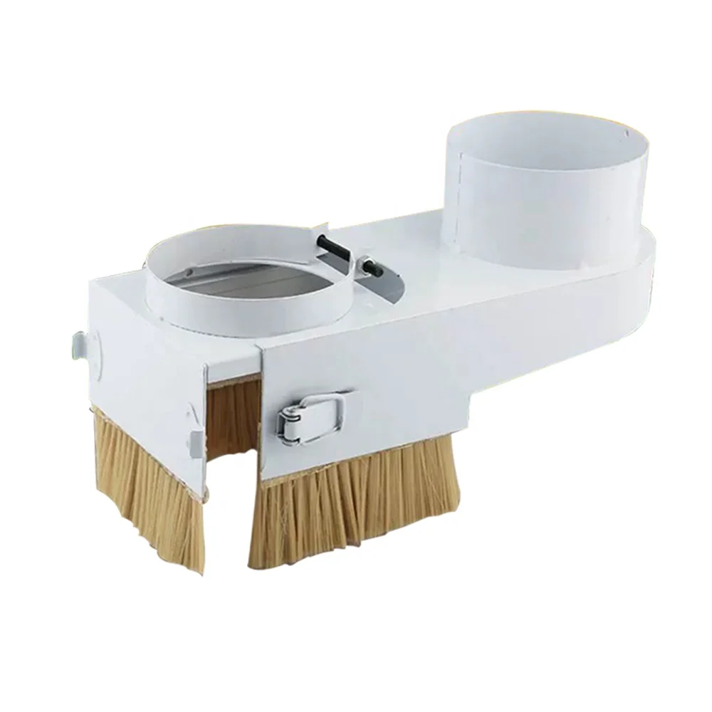 HLTNC Push-pull Vacuum Cover65/70/75/80/85/90/100mm CNC Spazzola per polvere Mandrino Incisione Fresatrice Pulitore Lavorazione del legno per CNC