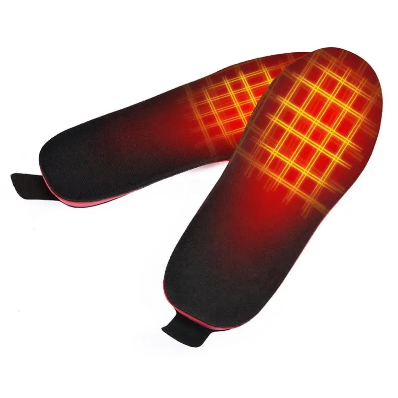 35-46 code Electric Heater Pads USB Heated Shoe Insoles with Remote Control Feet Warm Sock Pad Mat Electrically Heating Insoles