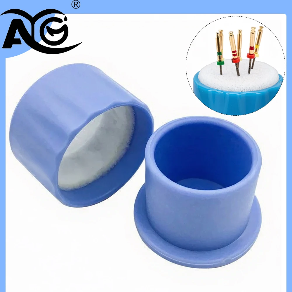 

AG Dental Endo Stand Root Canal Cleaning Foam File Drills Block Holder Endodontic File Washing Box Dentist Lab Products