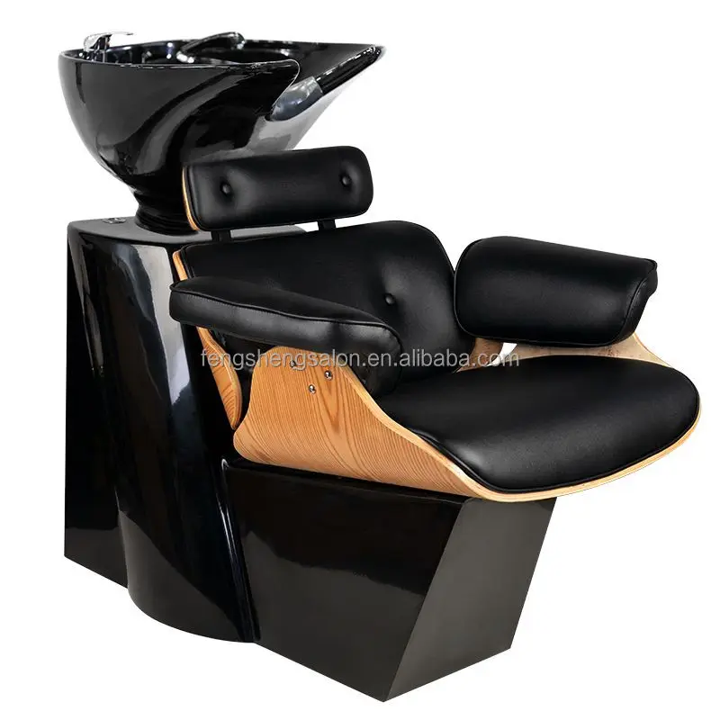 

Hot Sale Salon Beauty Unit Hair Salon Shampoo Bed Barber Shampoo Backwash Chair