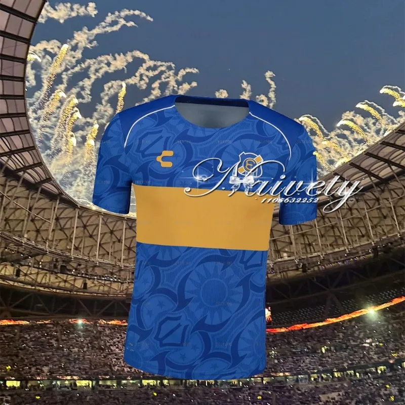 تي شيرت 2025/26 الأكثر مبيعًا لعشاق كرة القدم التشيلي للرجال والأطفال Everton De Vi Ñ A Del MarOutdoor Football TrainingQuickDryingT-shirt #1