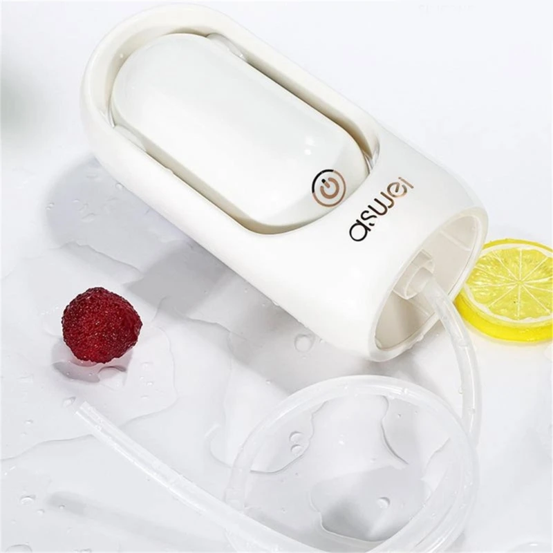 Portable Barreled Electric Water Bottle Pump USB Automatic Drink Dispenser Type-CInterface Drinking Water Tool for Home