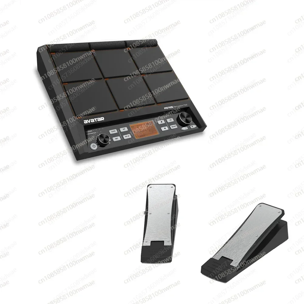 512M Electronic percussion board PD705 electronic sound percussion pad portable electronic drum performance drum kit