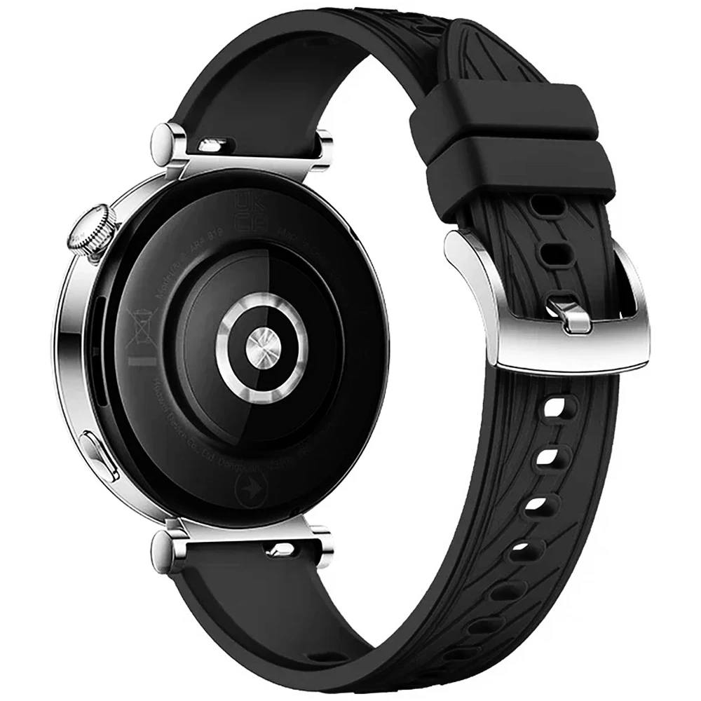 18 مللي متر الرياضة سيليكون حزام الساعات لساعة هواوي GT6 GT5 GT4 41 مللي متر GT5 Pro 42 مللي متر استبدال حزام ل Garmin Vivoactive 4s 3S سوار