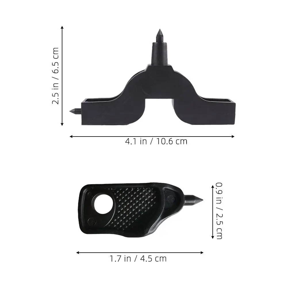 4Pcs Garden Drip Hose Punch Tool Plastic Irrigation Tube Puncher for Drip Tape Hole Making Automatic System