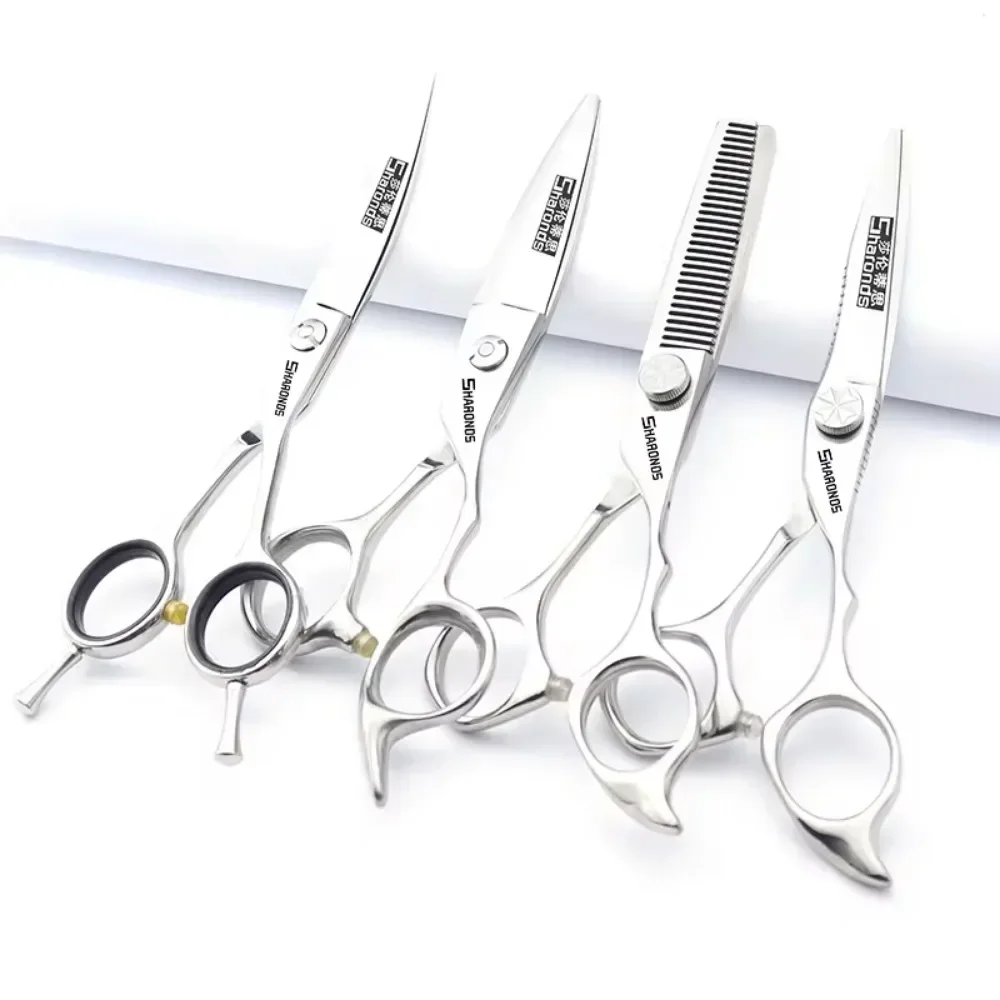 SHARONDS Hairdressing Professional Scissors 440C Japanese Steel Hair Clippers Dedicated Hairdresser Clipers Hair Cutting Tools