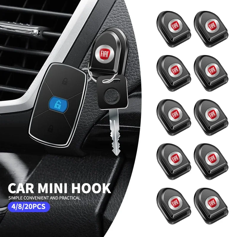 1/2/4pcs Car Mini Invisible Multifunctional Hook For Fiat Ford JEEP Acura Subaru Mitsubishi Hyundai Volkswagen Suzuki Chevrolet
