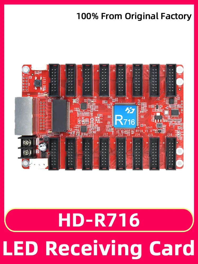 HD-R716 Receiving Card Video Wall Controller suit Outdoor Indoor LED Display Screen RGB HBU75 Full Color Module Luminous Signs