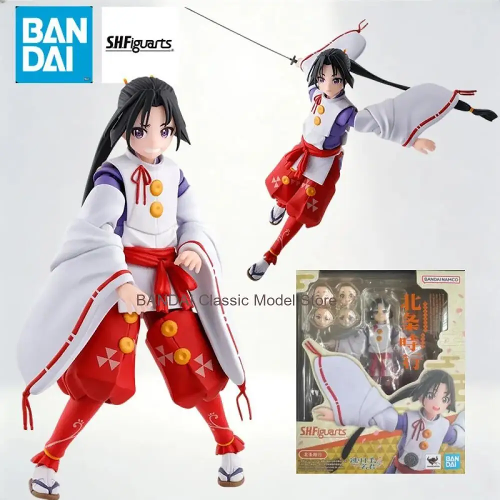 

Фигурка Хохо Токиюки из аниме «Неприступный самурай» S.H.Figuarts, 13,5 см, модель BANDAI из ПВХ и АБС-пластика с мечом и сменными деталями.