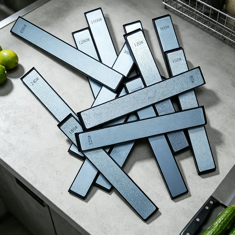 Ruixin RX009 Diamond Sharpen Bar replacement whetstone strip 3-6pcs kitchen blade grinding accessory