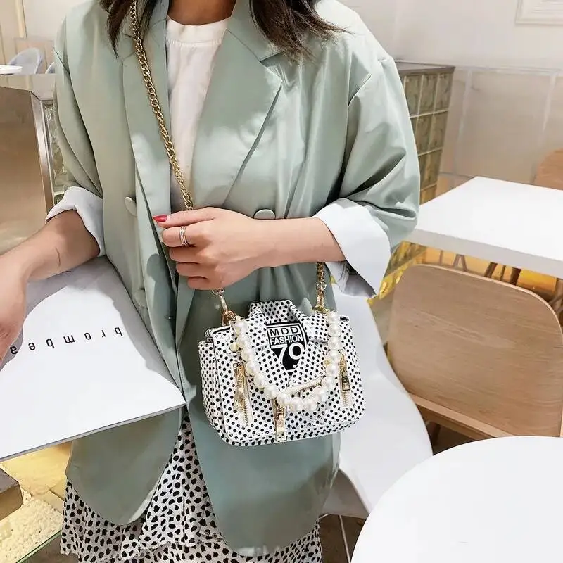 Jacket Shape Shoulder Bag Design Pearl Handle Totes Women Fashion Tend Handbag Shoulder Bag Crossbody Bag Female Bolsa