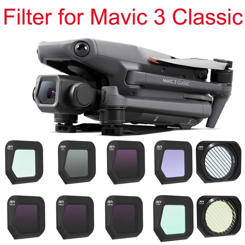 Camera Lens Filter for DJI Mavic 3 Classic ND Filter Set Gradient Filters UV CPL ND8 ND16 ND32 ND64  Star Night Accessories