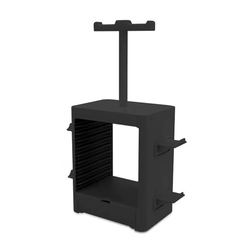 ABMF-Multi-Functional Game Stand For Nintendo Switch PS5 / PS4 CD Disc Headphone Stand Storage Rack For  Series
