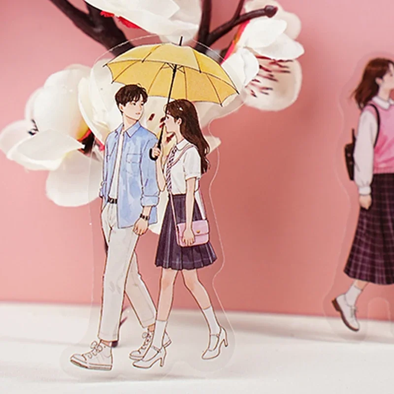 Mr. papel 60 pçs/saco brisa e doce série pet adesivo à prova dwaterproof água pacote coisas bonito adesivos diy manual molduras de fotos álbuns