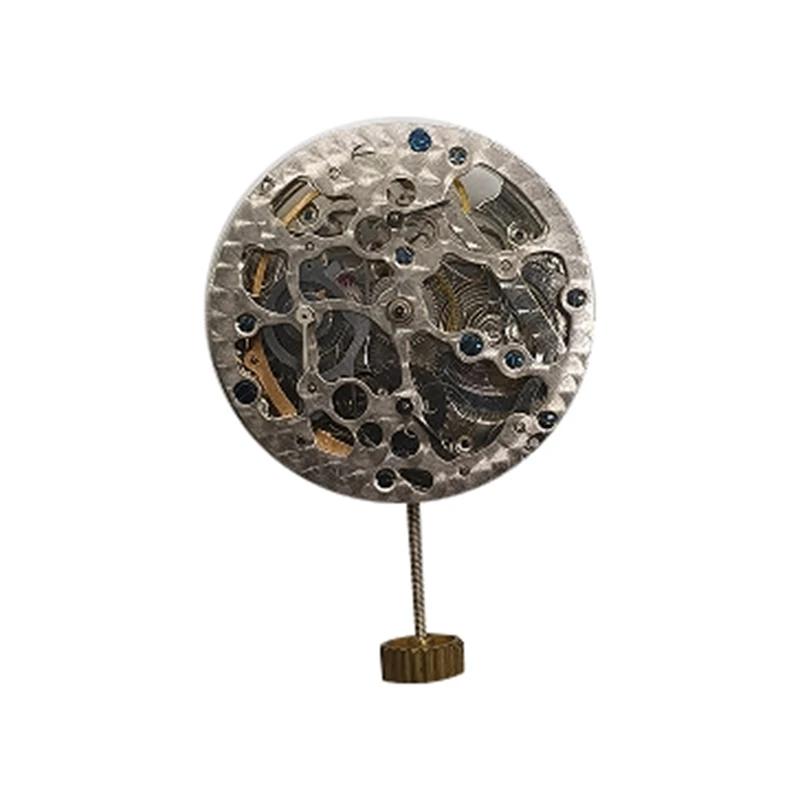 

2196 Automatic Mechanical Movement 6 Hands Watch Parts Watch Center Without Calendar Skeleton