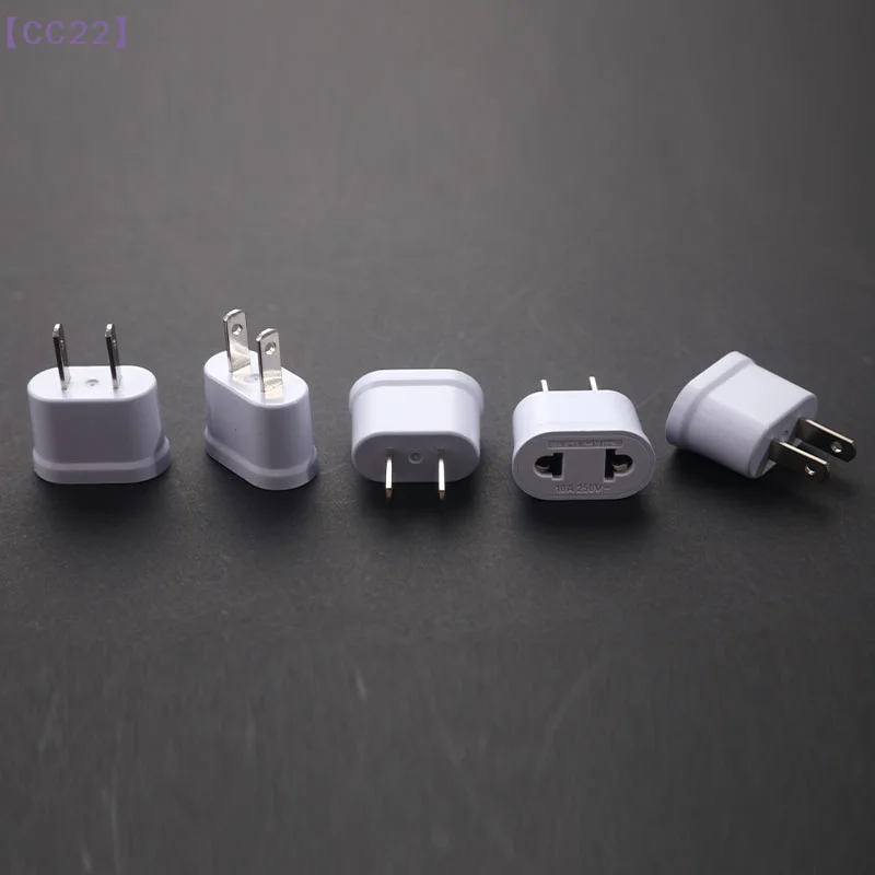Universal US To EU American Travel Adapter 2 Pin Plug Power Adapter Converter Electrical Charger Socket Outlet Standard WN-20A