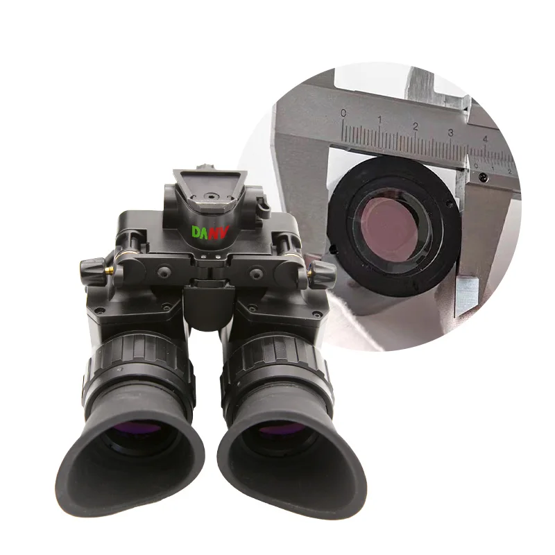 Sought-after White Phosphor Gen2+ с автогранированным шлемом — прикрепляемые очки ночного видения FOM1400-1600 PVS31