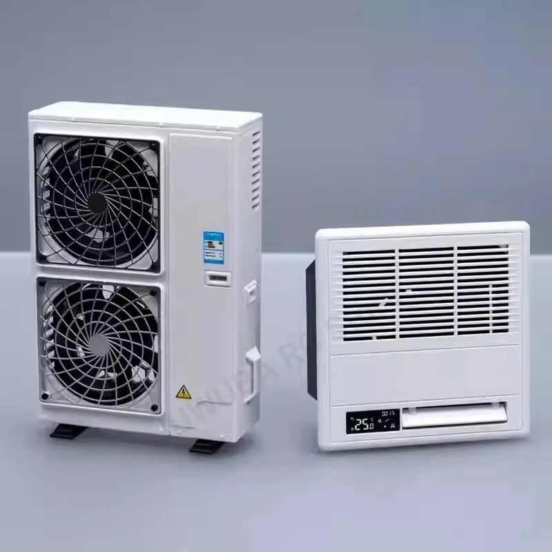 USB 回転ファンミニエアコンモデルおもちゃ屋内と屋外ユニットマイクロリーメントドールハウス 1/12 家具装飾おもちゃ