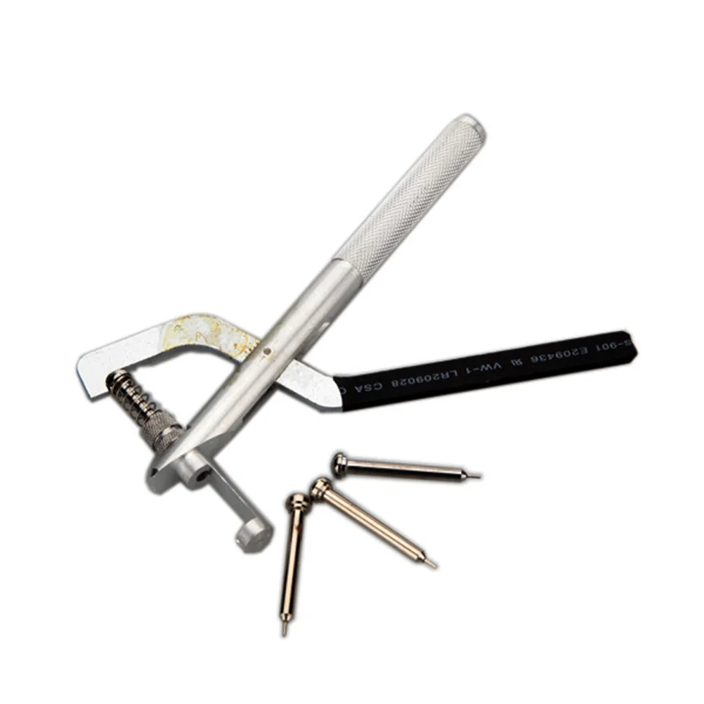 

Watch Repair Tool Replaceable Head Spring Bar Remover Link Pin Adjuster Steel Band Pin Remover Watchmaking Tool