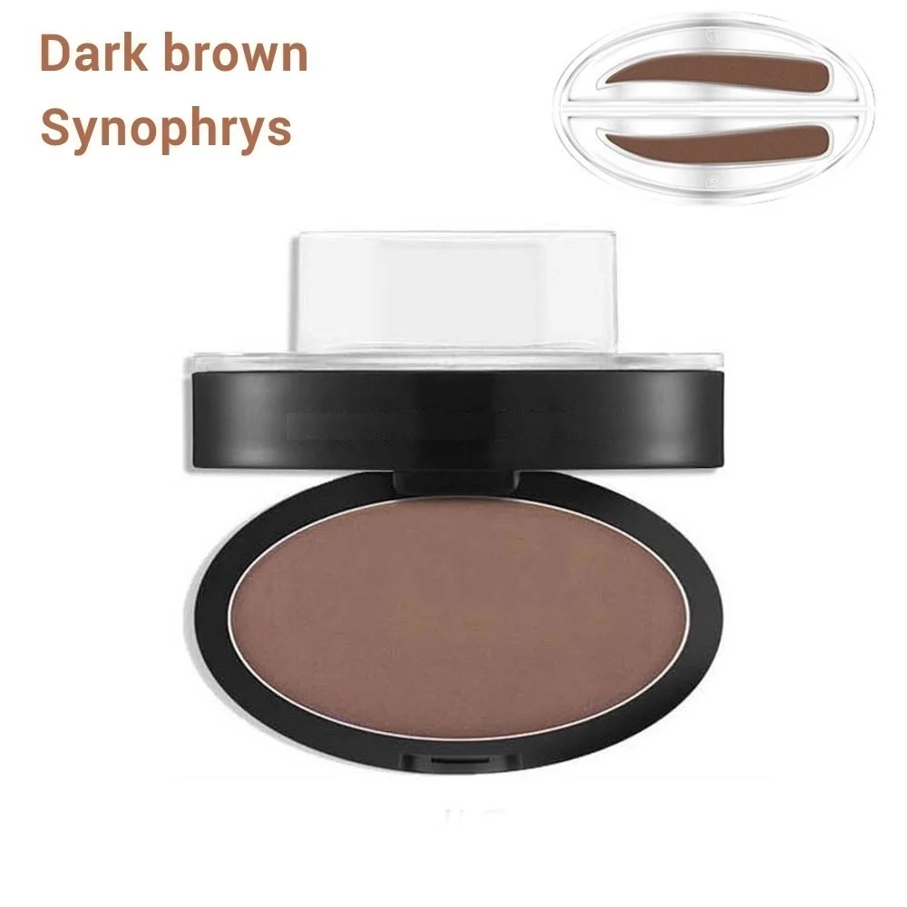 Awesome Lazy Makeup Eyebrow Powder Brow Stamp Convenient Universal Printed Seal Tools