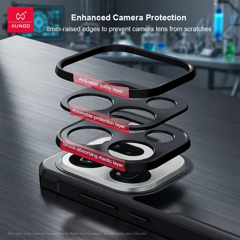 XUNDD Transparent Case for OPPO Find X9 / X9 Pro Anti-Drop Shockproof Clear Bumper Cover  Premium Protective Phone Case