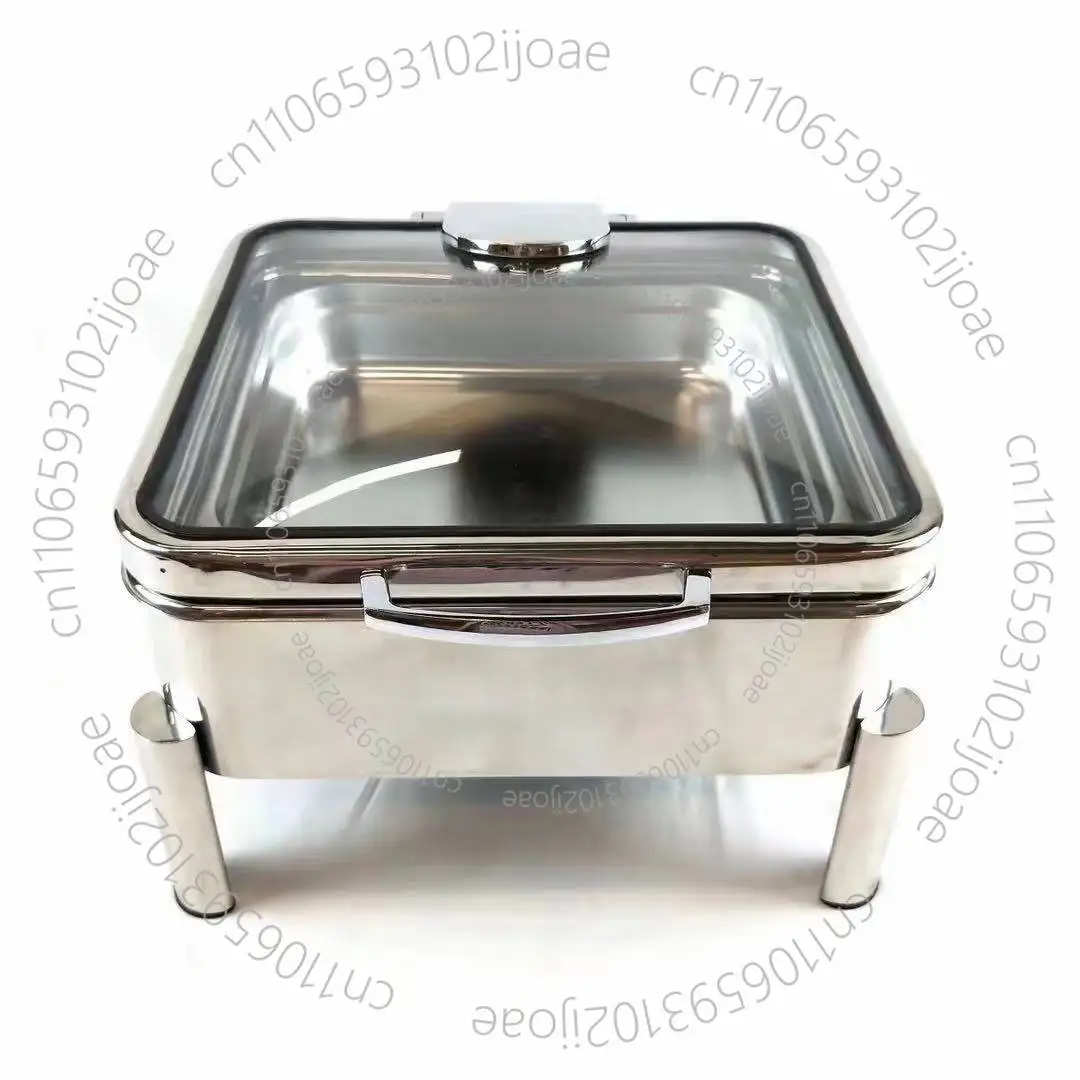 Wholesale economical stainless steel touch control electric hot pot with glass cover for buffet parties and hotels
