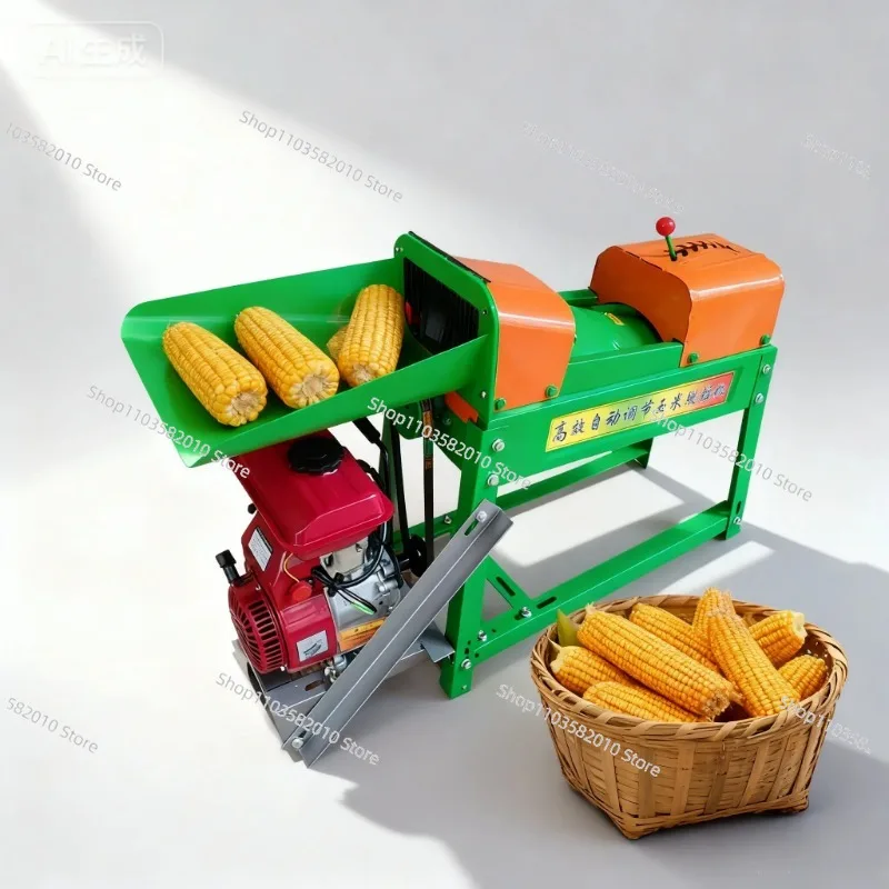 Automatic Corn Sheller with Corn Picker Peeling Sheller