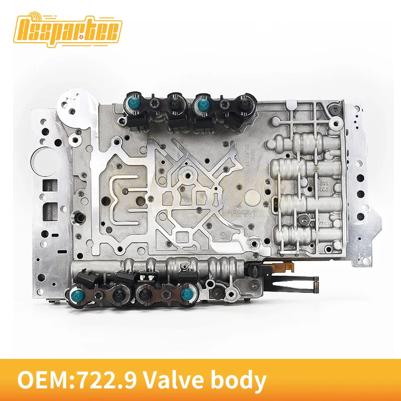 

OEM 722.9 Transmission Control Module Valve Body with Solenoids For Mercedes Benz A E S R Class GLS CL CLC CLS 2004 -UP