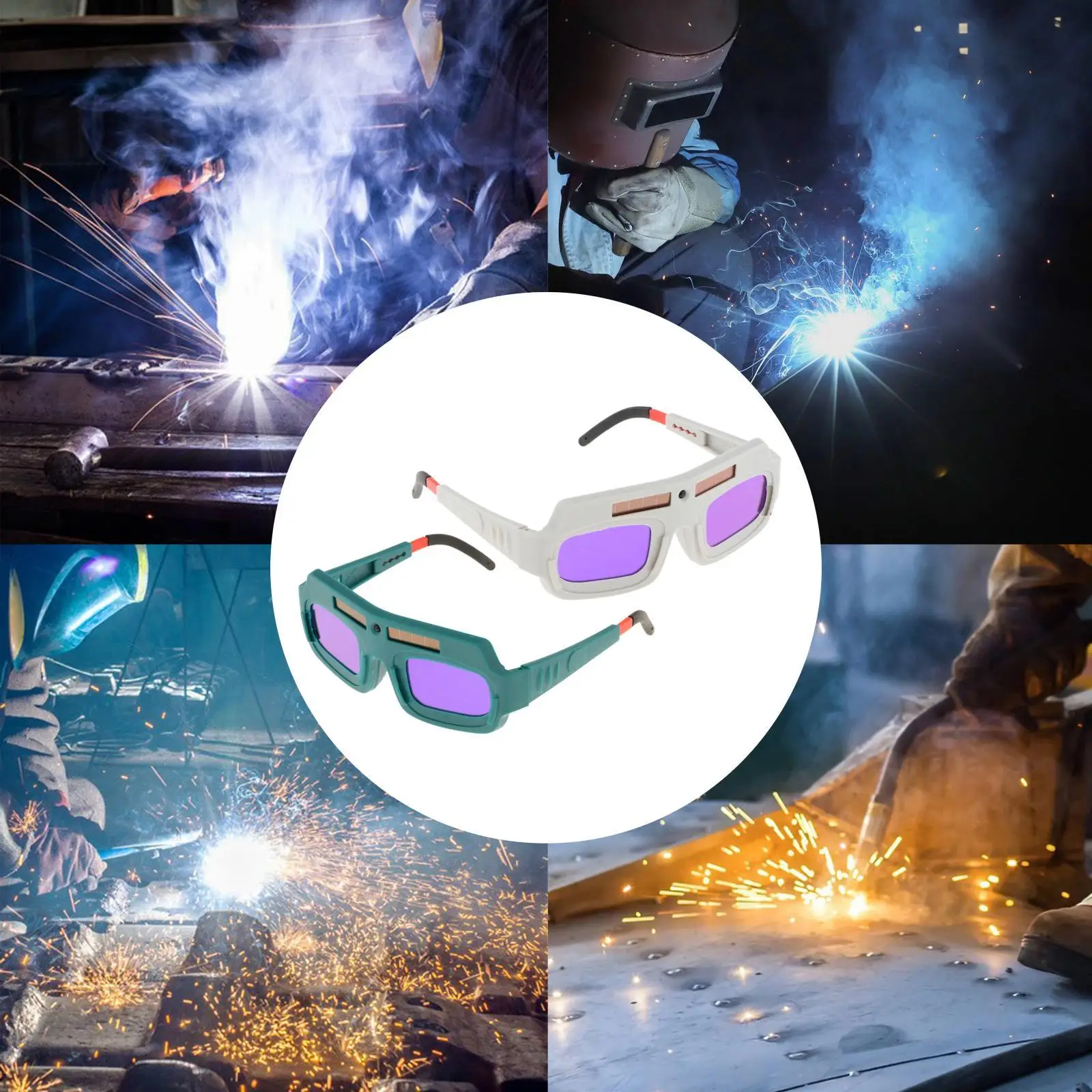 Solar Welding Goggles Protective for Gas Cutting Petroleum Factories