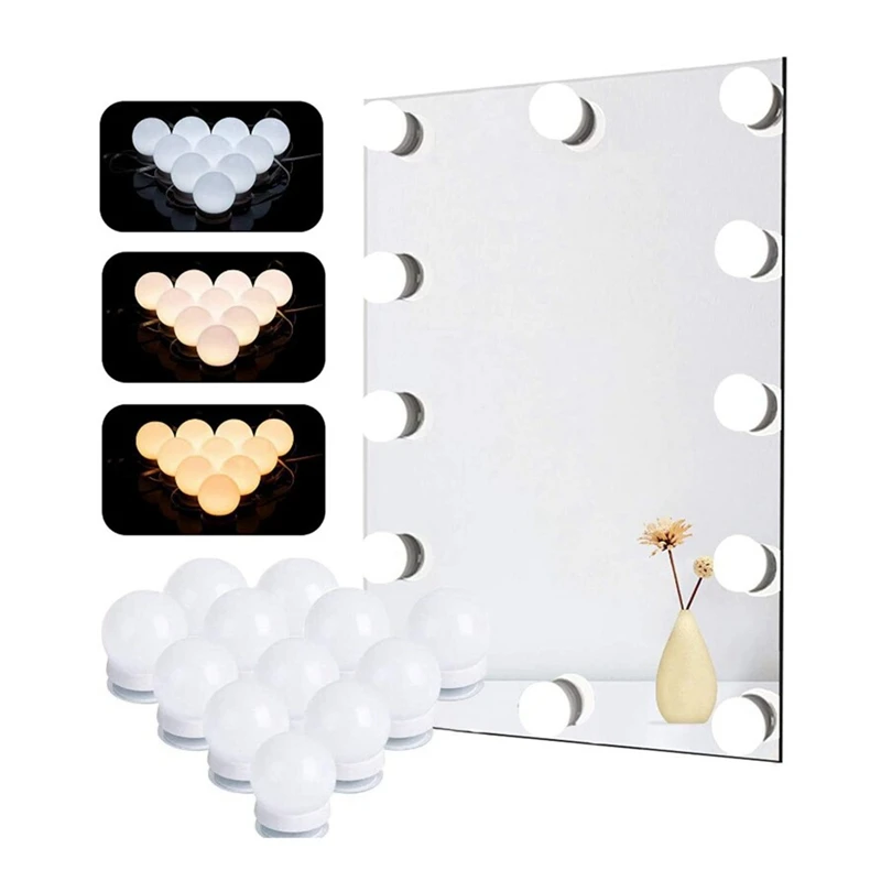 LED バニティミラーライト USB 照明調光可能な壁ランプ浴室バニティミラーライトギフト女性のための