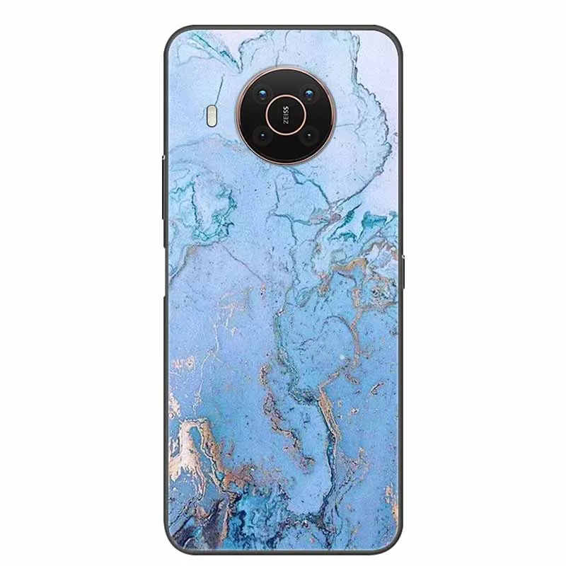 For Nokia X10 / X20 Case Marble Silicone TPU Soft Phone Cases for Nokia X100 5G Protection Covers for NokiaX20 5G X 20 10 Fundas view 4