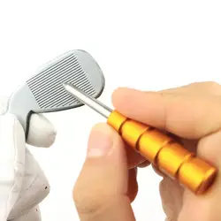 Golf Ball Divot Fixer Single Nail Golf Divot Repair Tools 1Pc Stainless Steel Golf Ball Marker Single Tooth Disassembly Golf